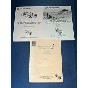 3 Books Utah Bureau of Land Management No 21 & 22 Dead Raven Site No 26
